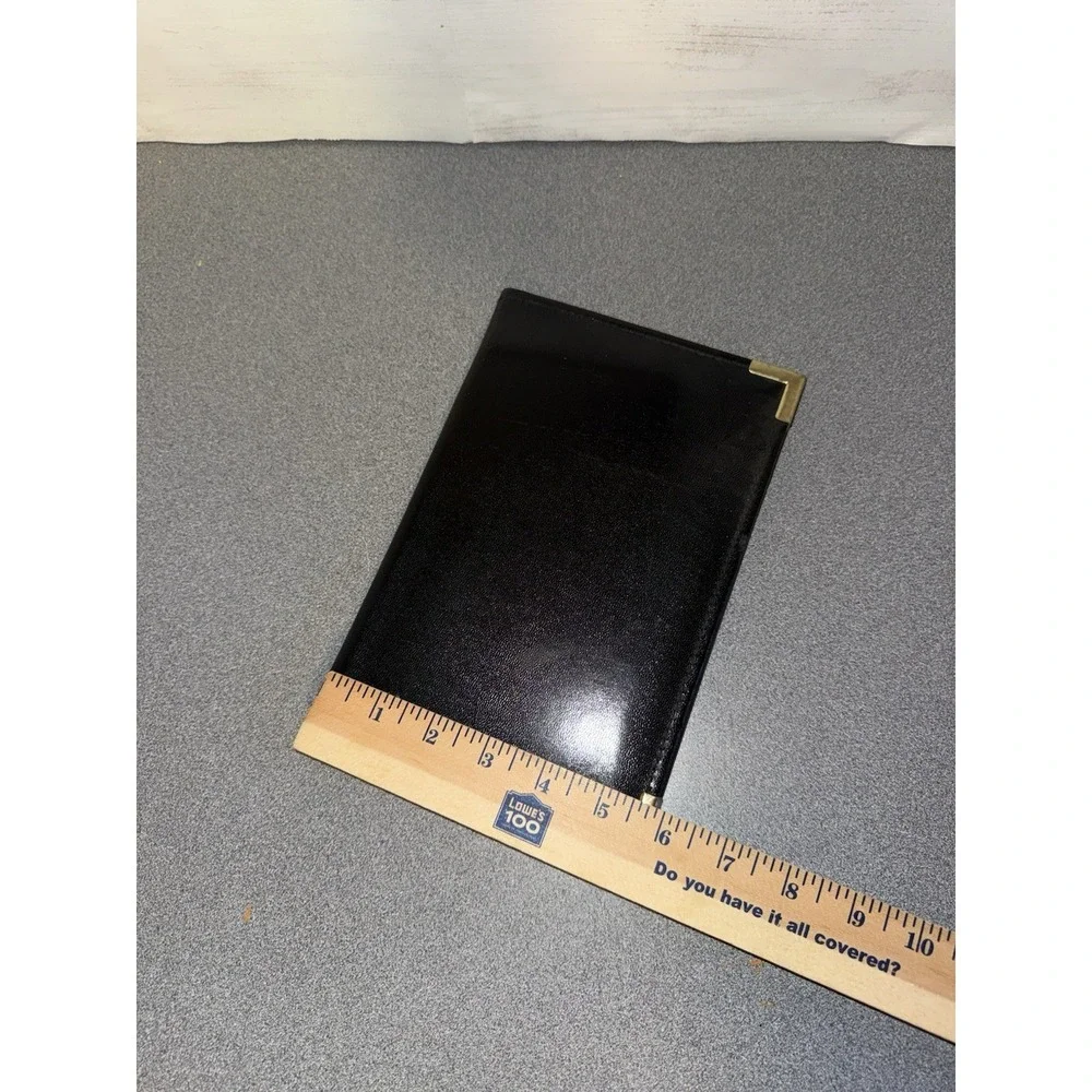 IBM Boulder Briefing Center - Hazel USA - VTG 90s Faux Leather Notepad Folder‎